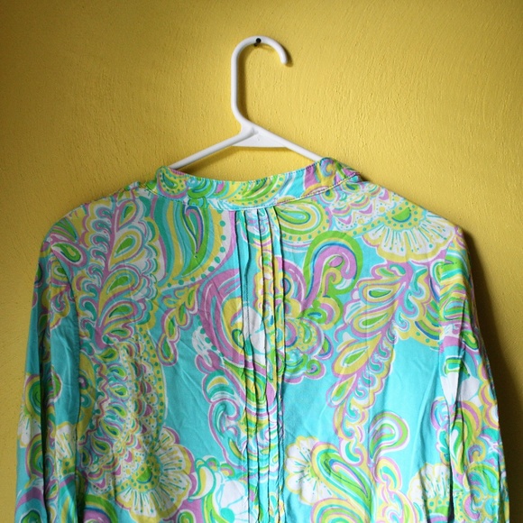 Lilly Pulitzer Sarasota Tunic Blouse - Picture 5 of 6
